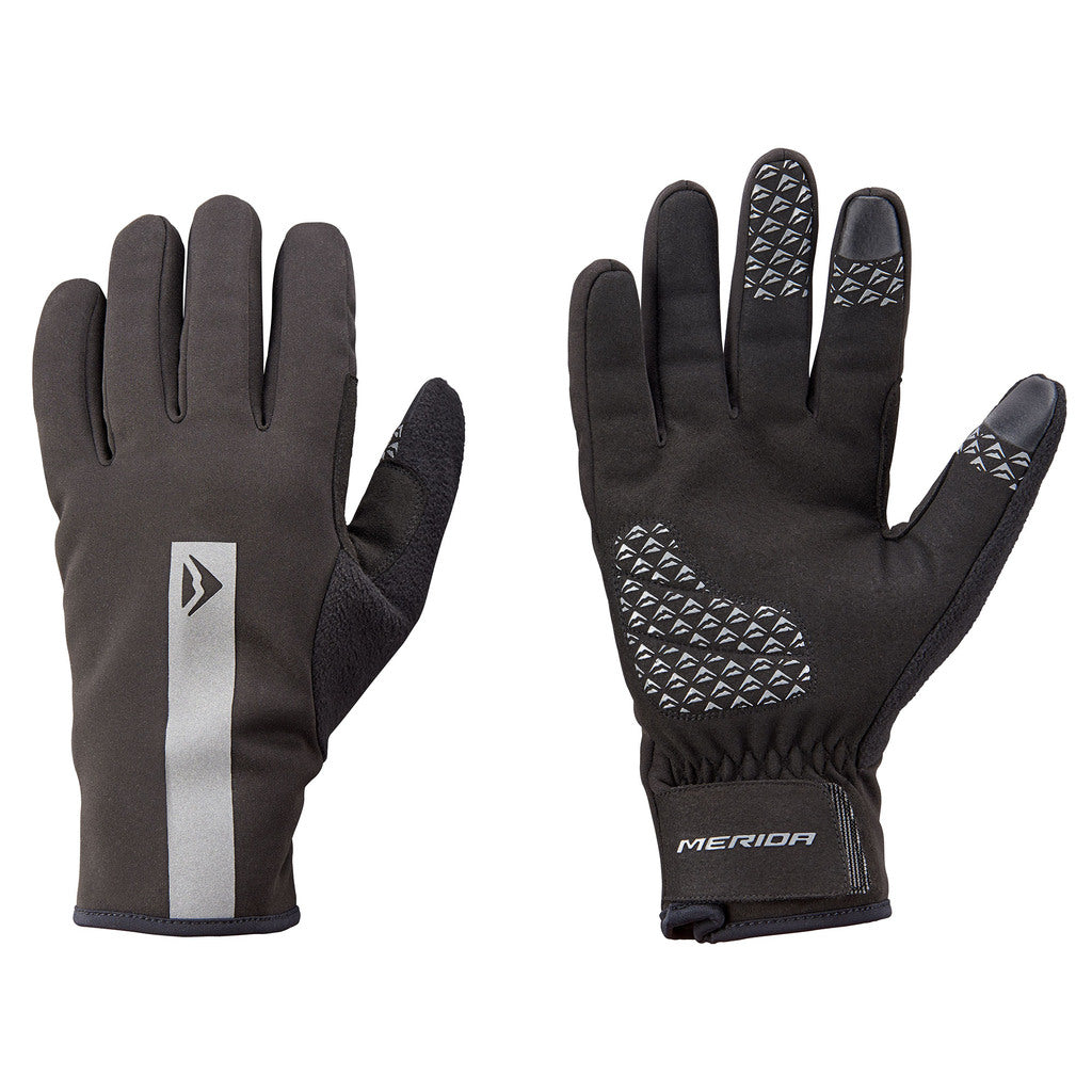 Merida Winter sykkelhanske, lang – Black/Grey, L