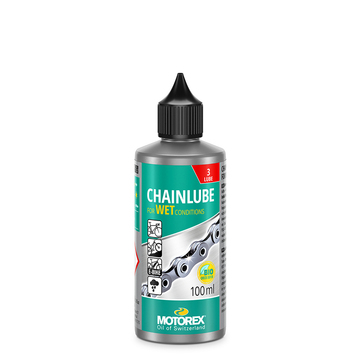Motorex Chainlube Wet Conditions Bottle 100ml