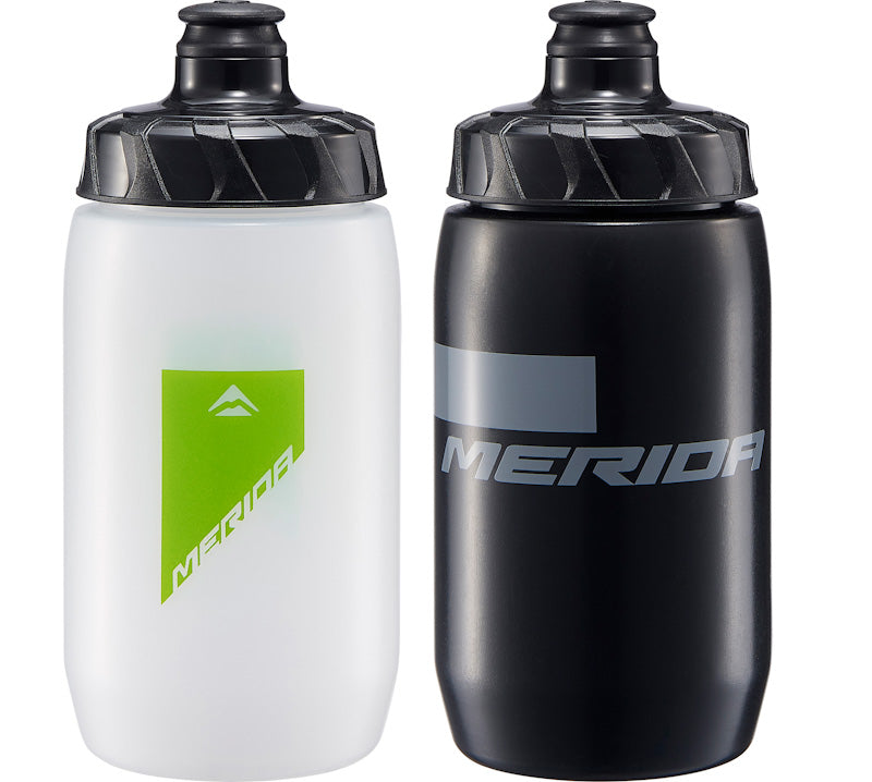 Merida Sykkelflaske, 500 ml – Transparent/green