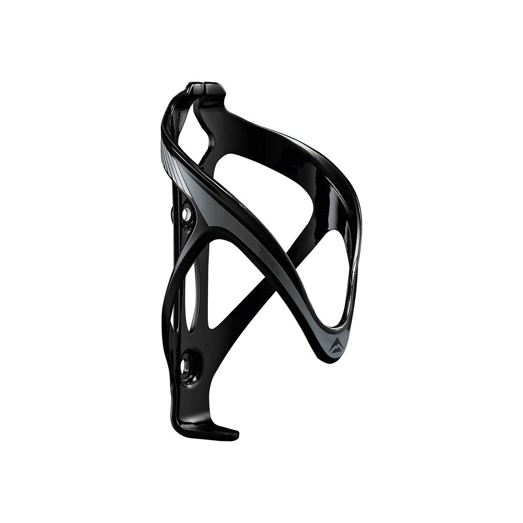 Merida Flaskeholder plastkompositt, sort/sølv – Black/Silver, One S