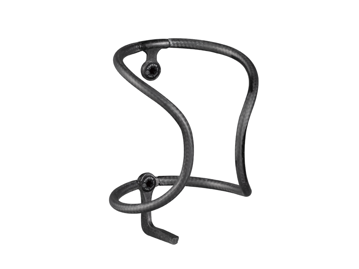 Topeak Fezã MT16 flaskeholder, karbon Black, One size