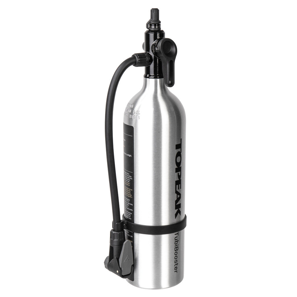 Tubibooster X, tubeless tire charging kit