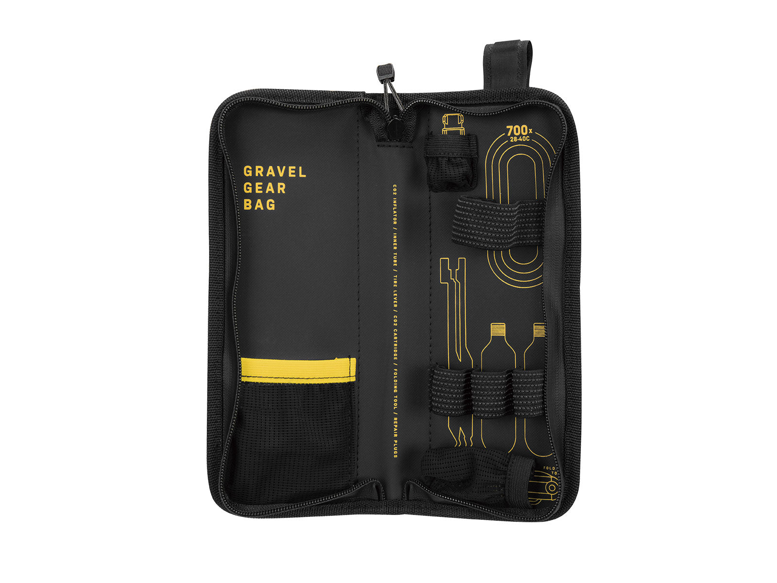 Gravel Gear Bag m/Repair Kit, rammeveske
