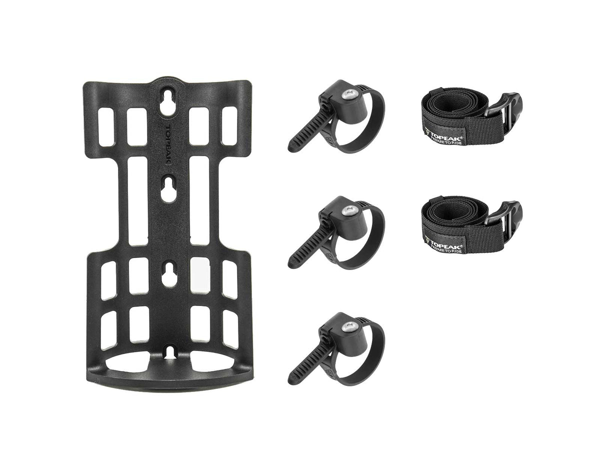 Topeak VersaCage festebrakett gaffelveske Black+One Size