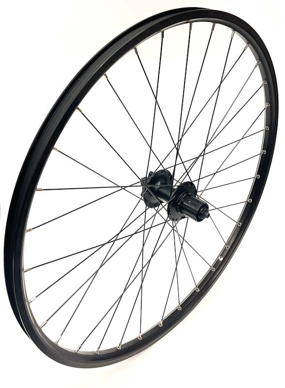 Naits 29" bakhjul, 475, disc/felg, 6-bolt, QR, 8-10 gir BLACK, 29/