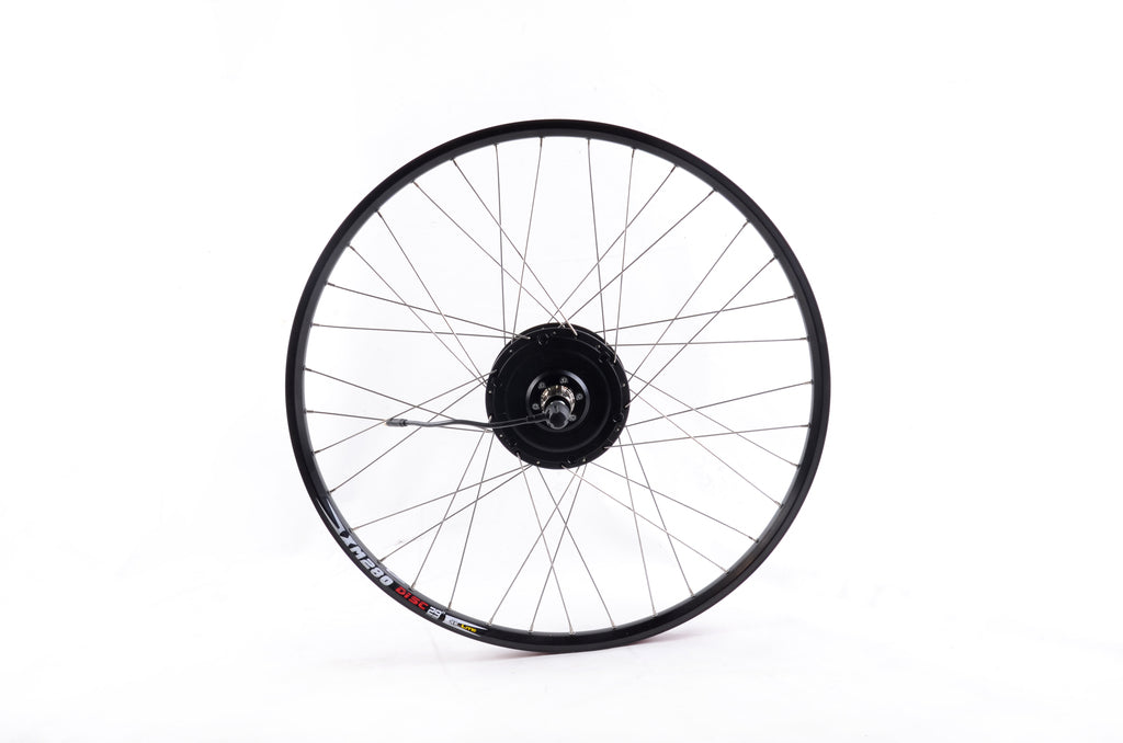 E-Green Bakhjul, komplett med motor, 250W, 28", 36V