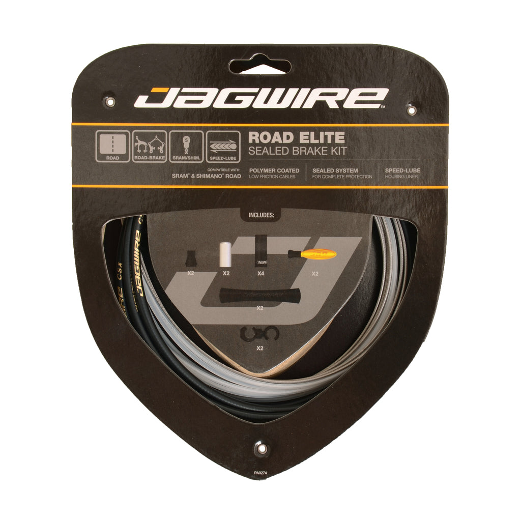 Jagwire Road Elite Sealed, bremsesett, Shimano/SRAM