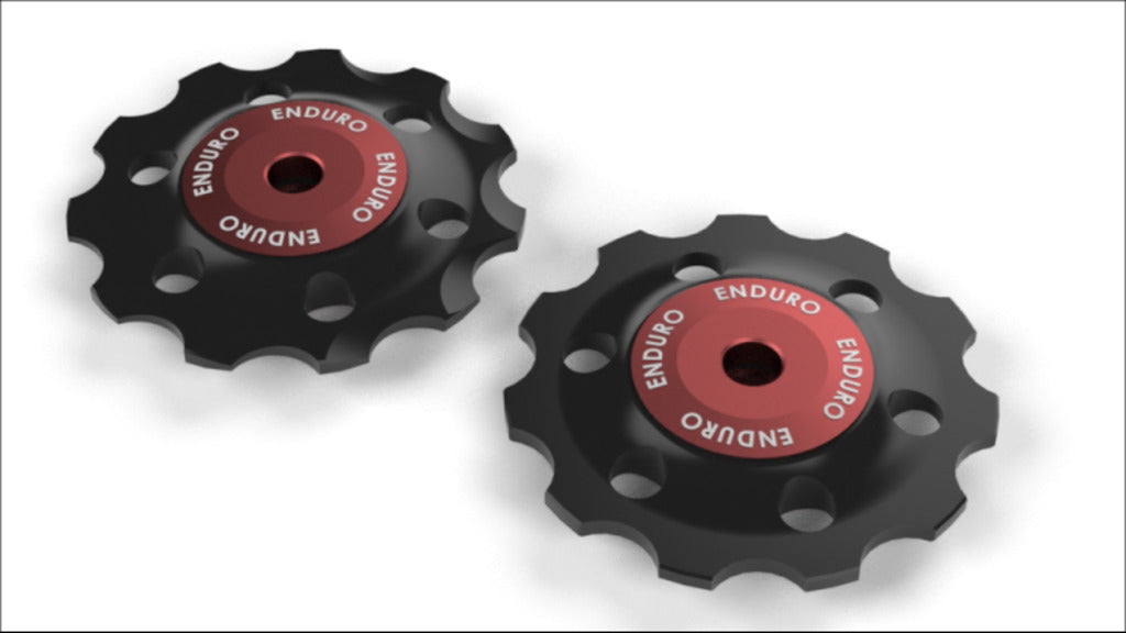 Enduro Bearings Trinsehjul, ZERO Ceramic, Sram 11, sort