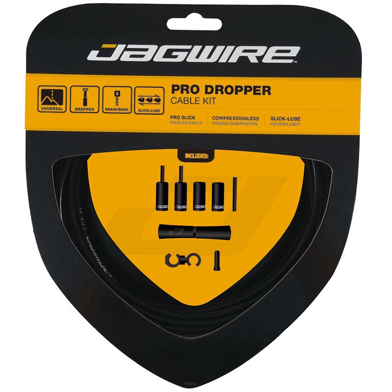 Jagwire Pro Dropper Kit LEX-SL 3mm strømpe, 0.8mm wire