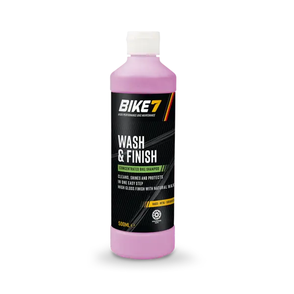 Bike7 Wash & Finish Sykkelvask 500ml