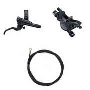 Shimano SLX Hydraulisk skivebremssett BRM7100JTBLM7100 Høyre / bak Resin uten finne Uten adapter 1700 (sort)