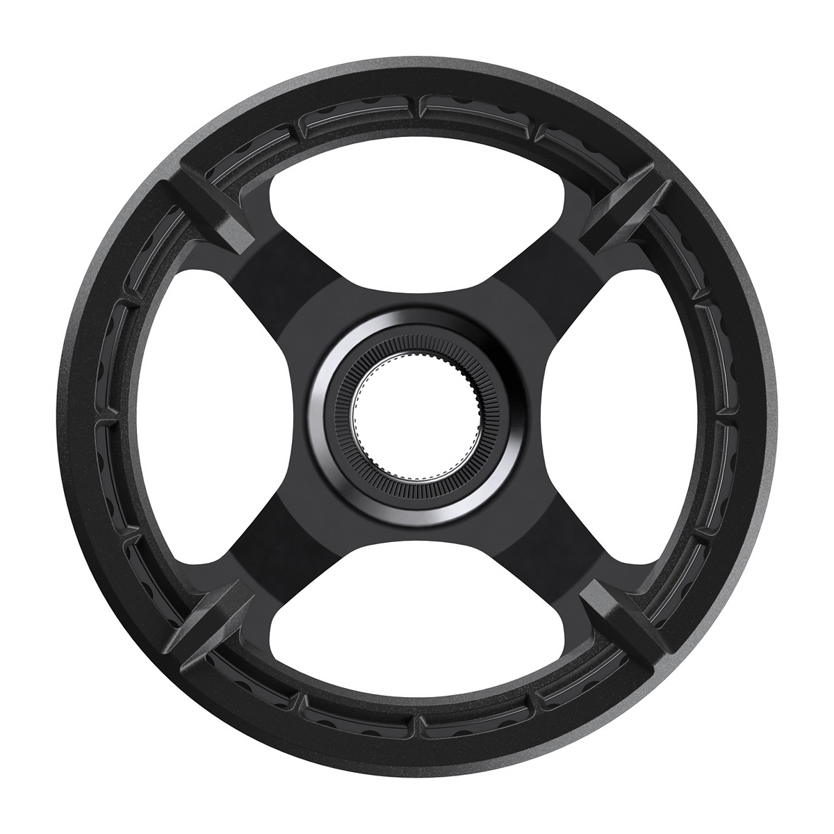 Shimano Krankdrev (E-BIKE-spes.) CR-ET600 Single/9/10/11-delt 44T Standard