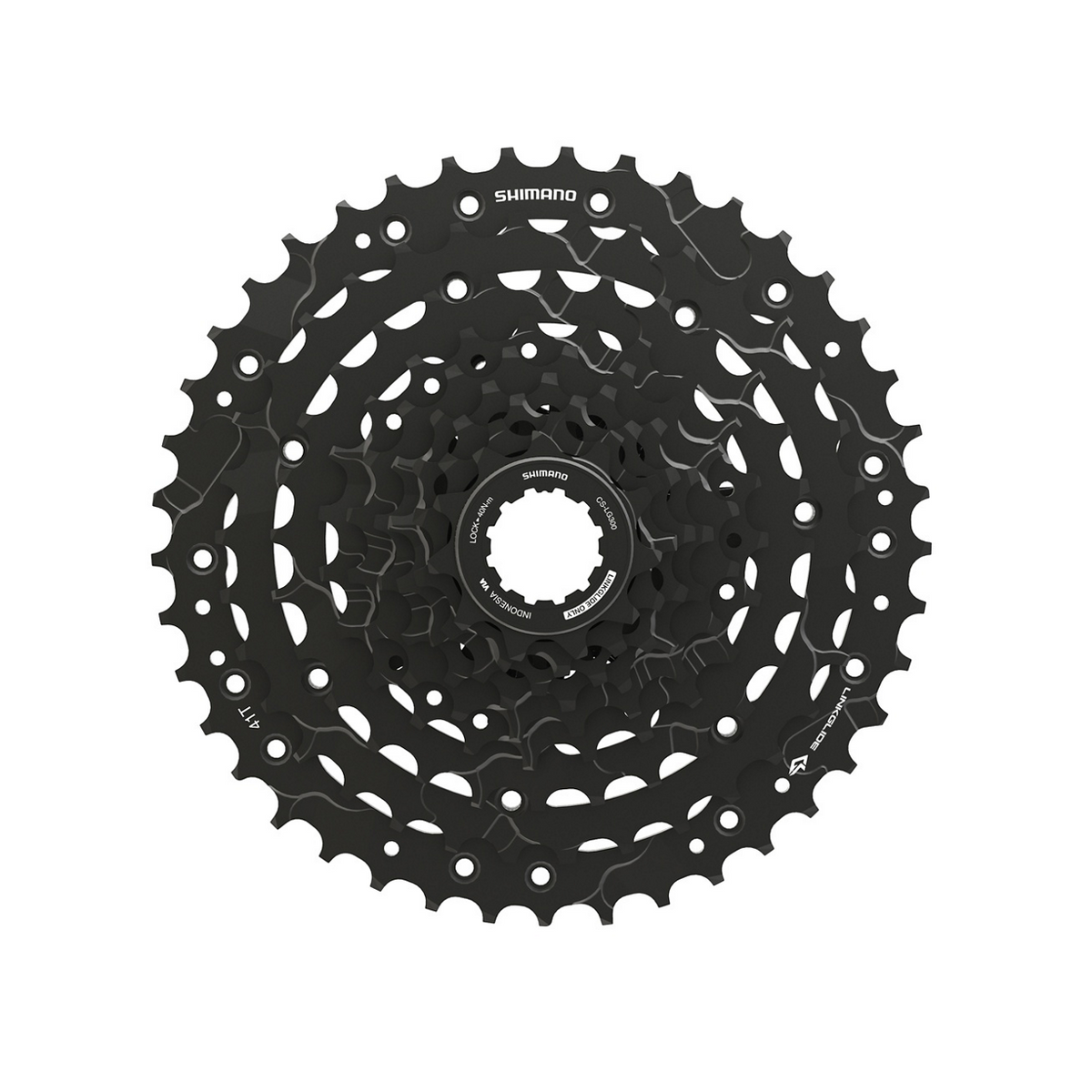 Shimano Kassettannhjul CS-LG300-9 9-delt 11-13-15-17-20-23-28-34-41T