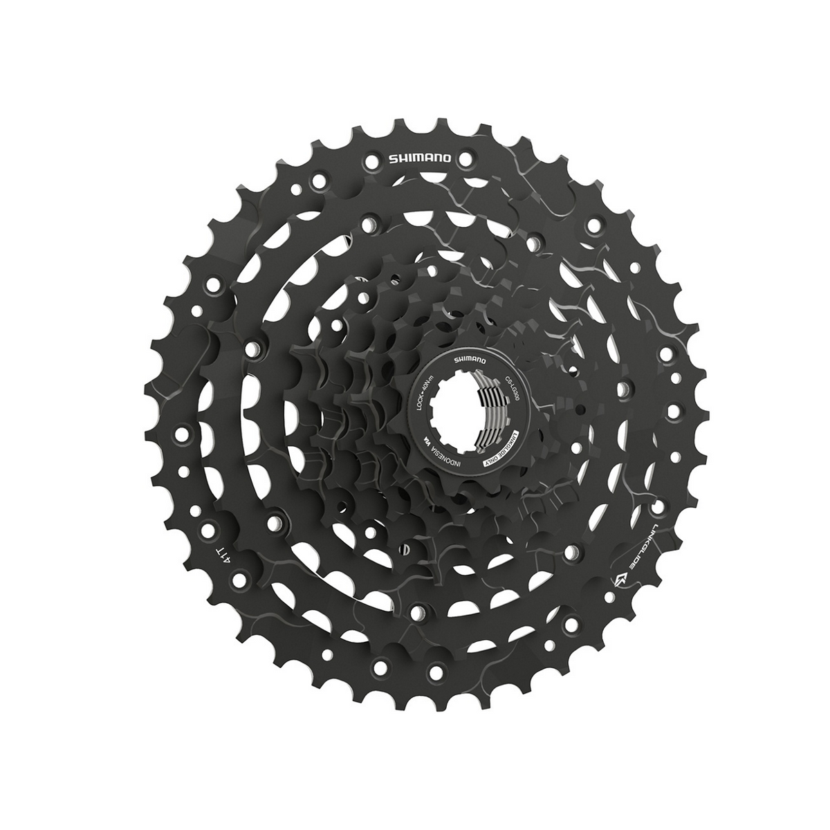 Shimano Kassettannhjul CS-LG300-9 9-delt 11-13-15-17-20-23-28-34-41T