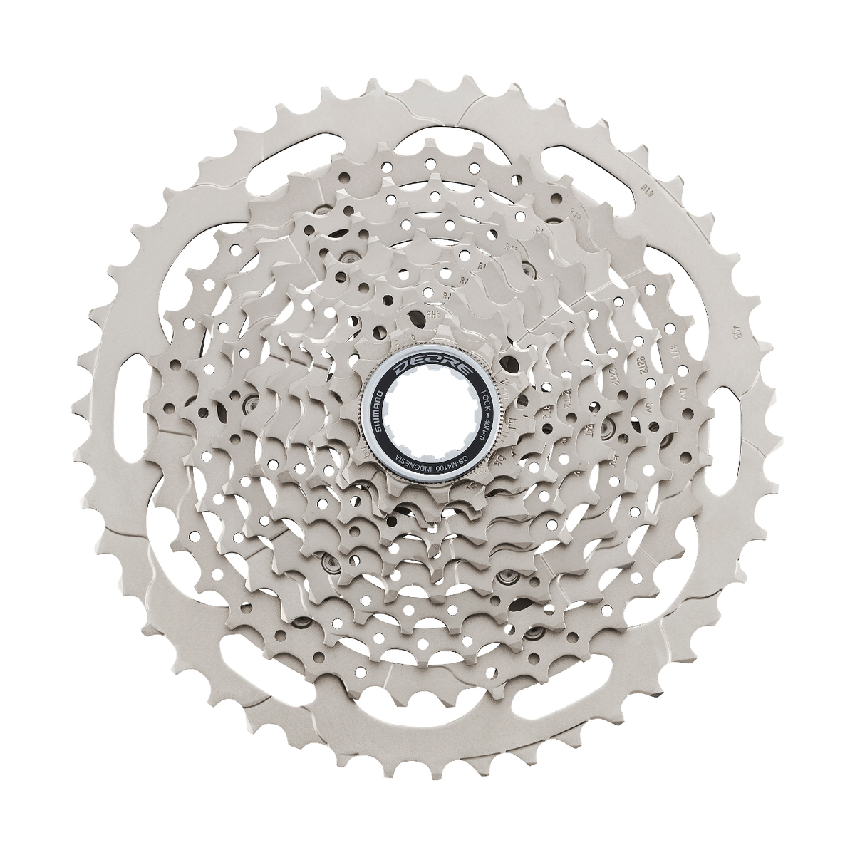 Shimano Deore Kassettannhjul CS-M4100-10 10-delt 11–13–15–18–21–24–28–32–37–46T