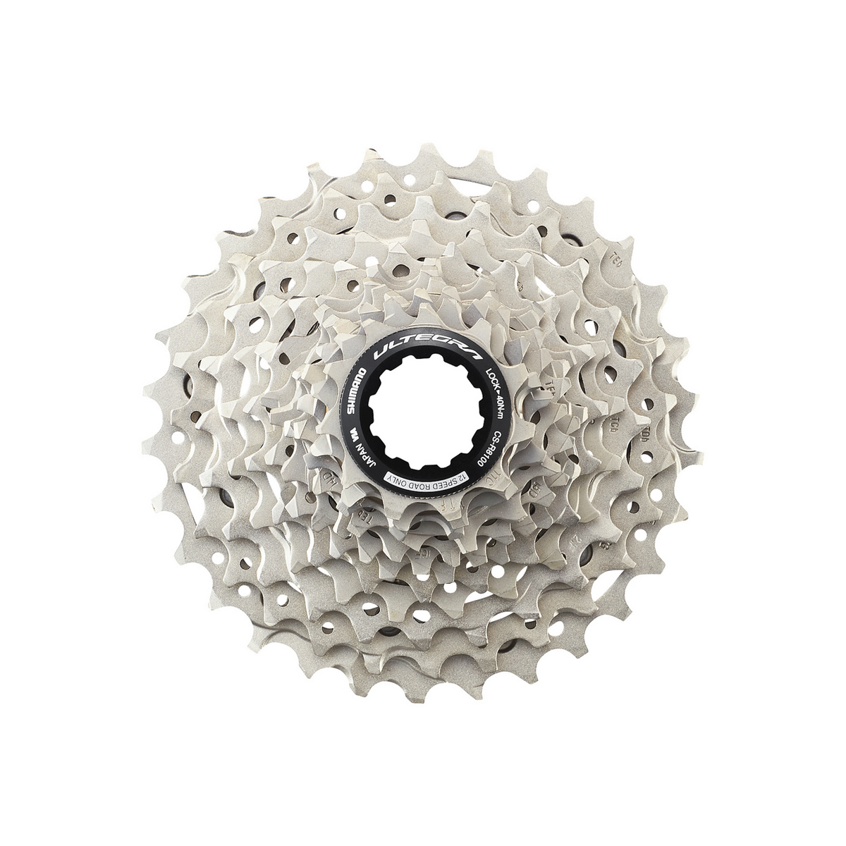 Shimano Ultegra Kassettannhjul CS-R8101-12 12-delt 11-12-13-14-15-16-17-19-21-24-27-30T
