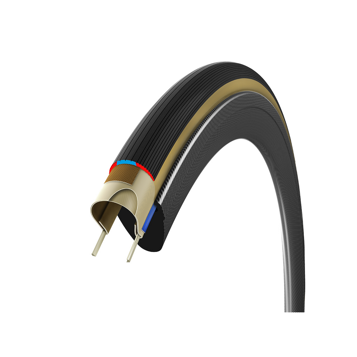 Vittoria Racer Corsa Pro TLR G2 brun/svart 32-622/700x32c dekk