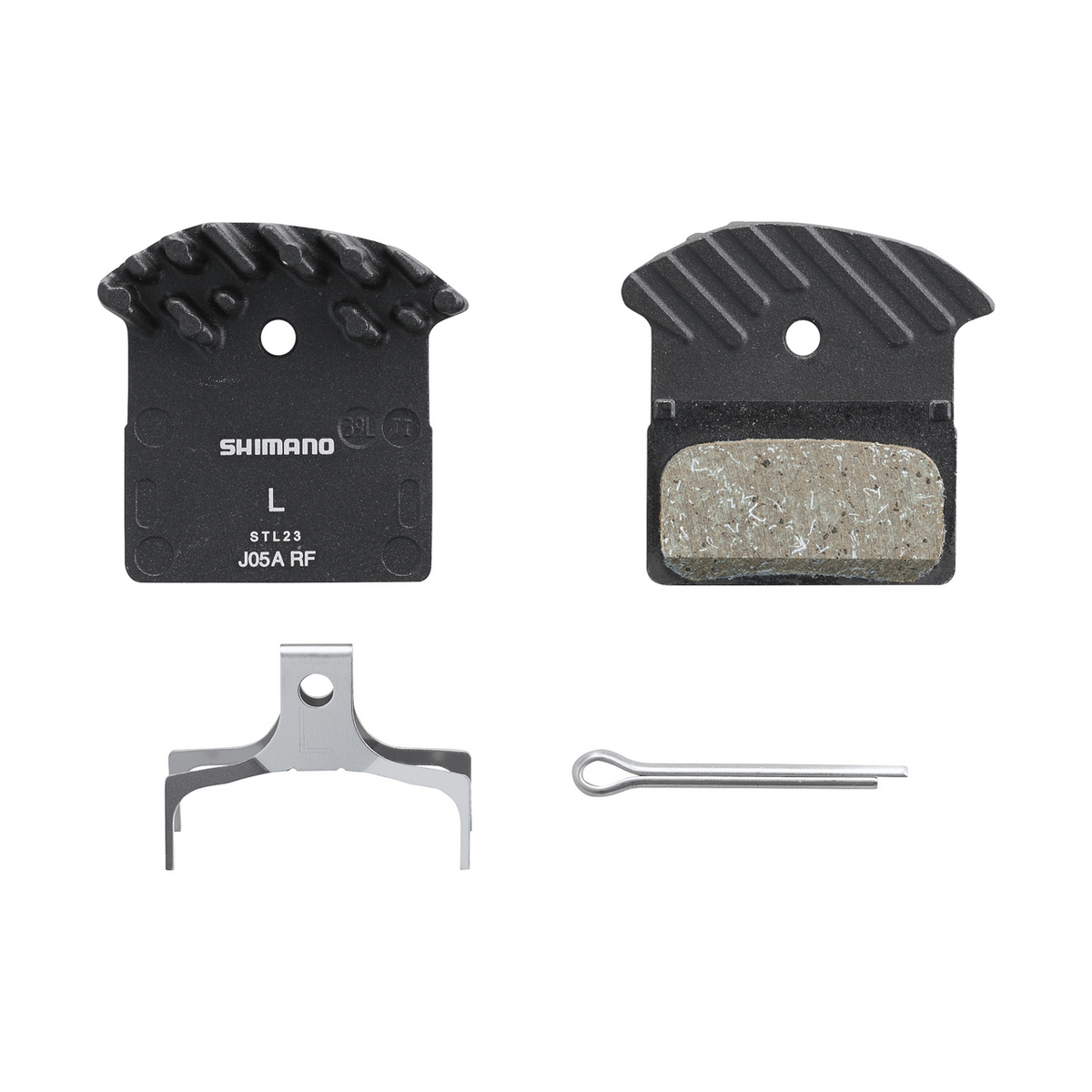 Shimano Skivebremsekloss BP-J05A-RF resin med 1 par