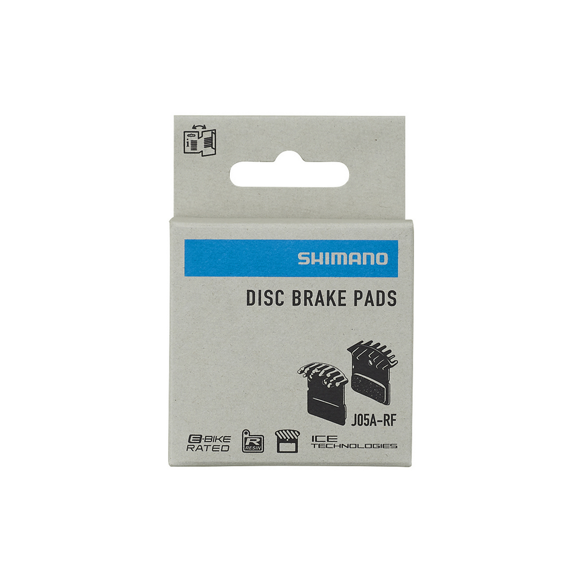 Shimano Skivebremsekloss BP-J05A-RF resin med 1 par