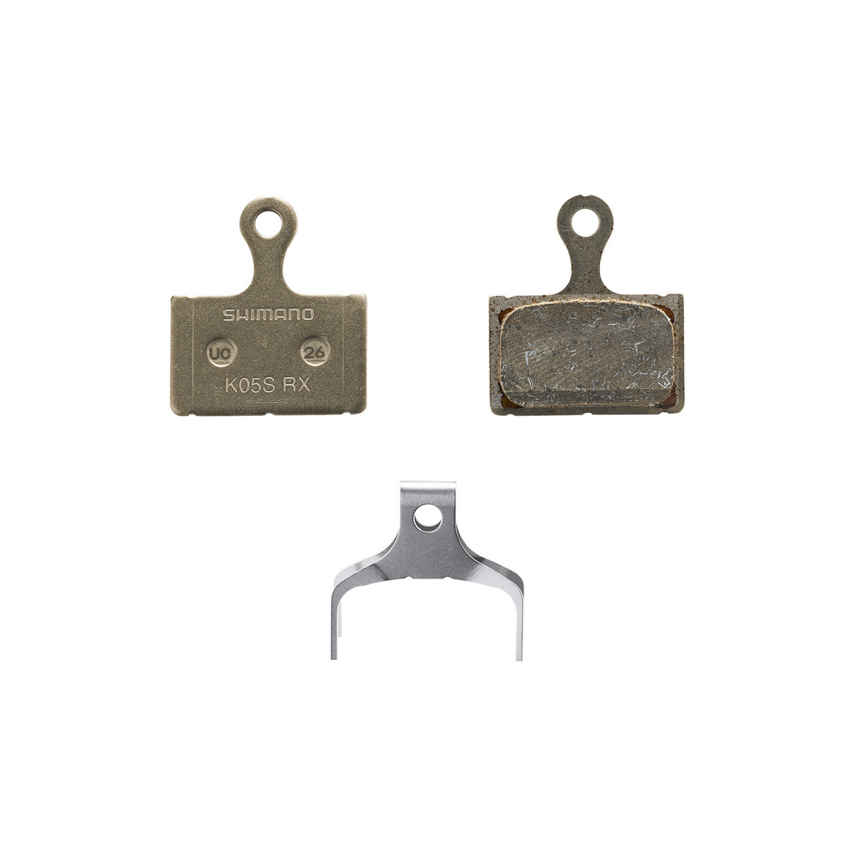 Shimano Skivebremsekloss BP-K05S-RX resin uten 1 par
