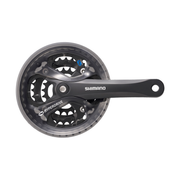 Shimano Acera Kranksett FC-M361 Square 175,0 mm 42-32-22T Svart For enhetskranklager Med kjedesikring