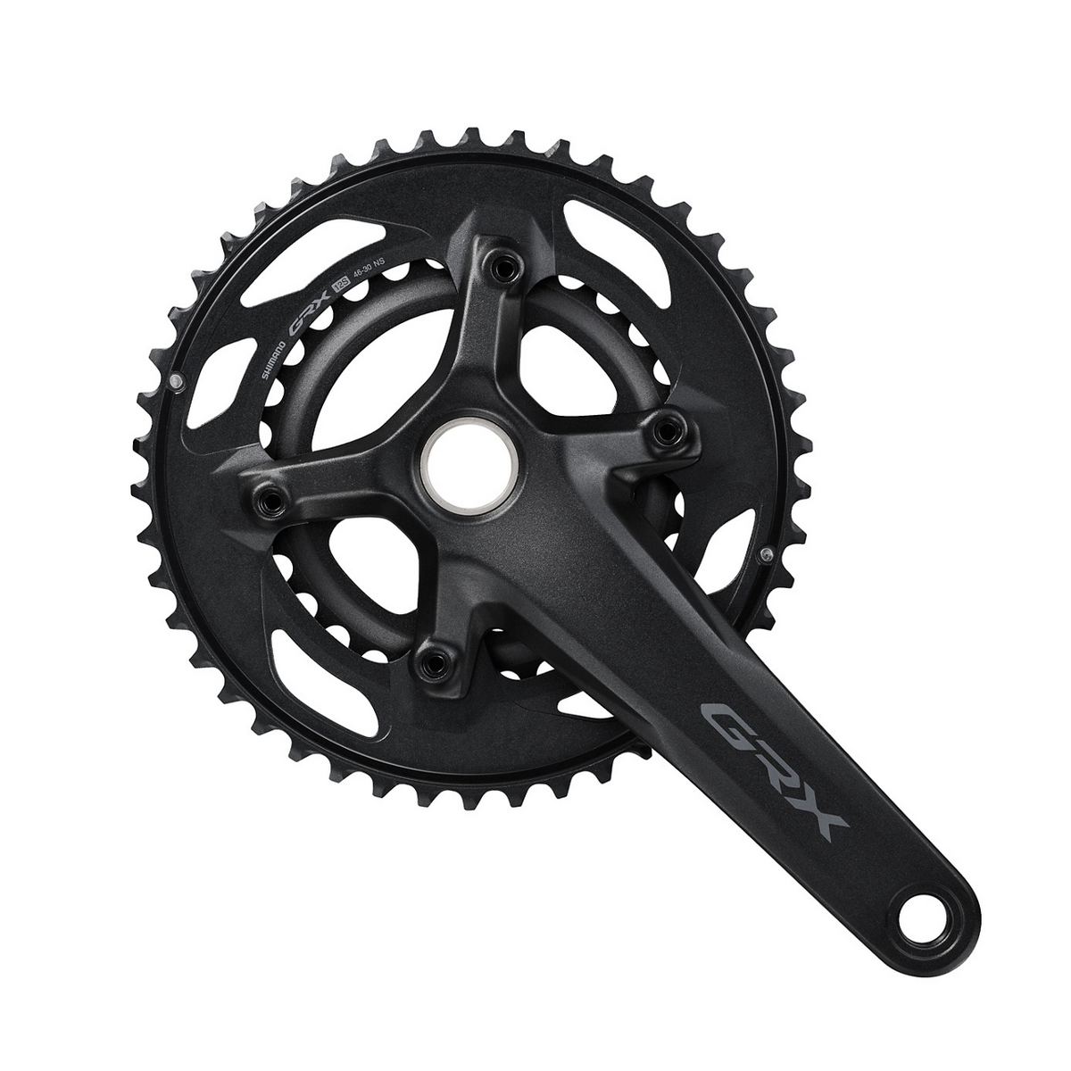 Shimano GRX Kranksett FC-RX610-2 12-delt 172,5 mm 46-30T Serie-farge
