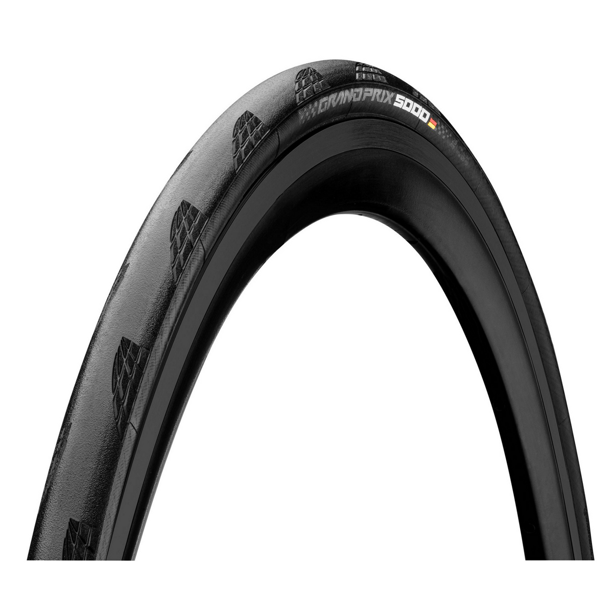 Continental Grand Prix 5000 25-622/700x25C sort, folding dekk