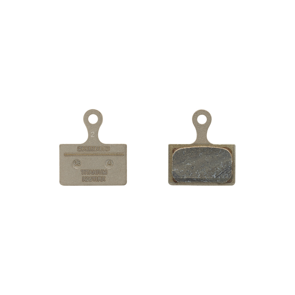 Shimano Skivebremsekloss BP-K05TI-RX resin uten 1 par