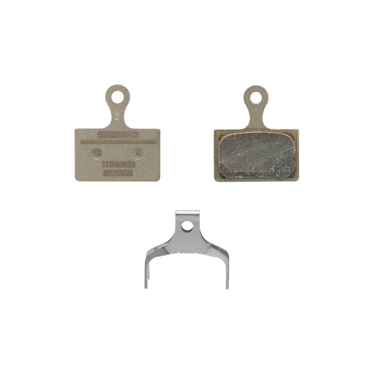 Shimano Skivebremsekloss BP-K05TI-RX resin uten 1 par