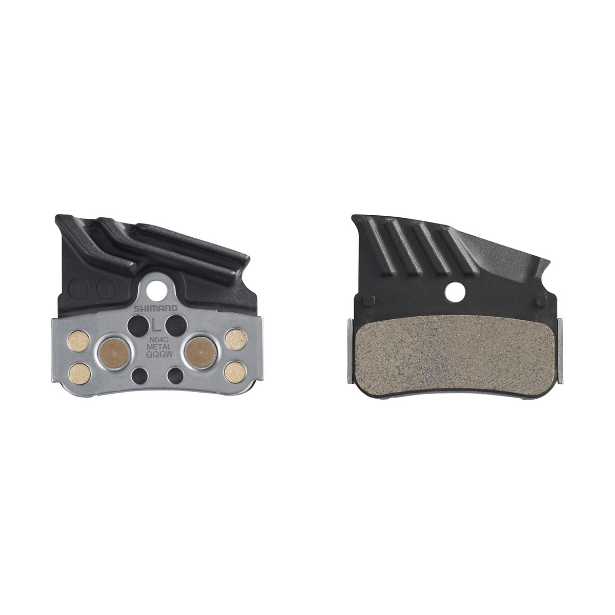 Shimano Skivebremsekloss BP-N04C-MF metall med 1 par