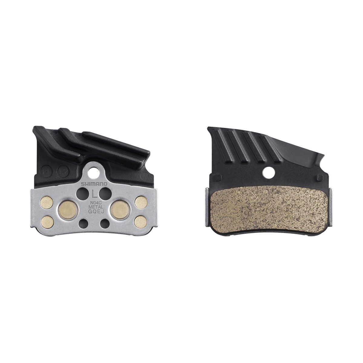 Shimano Skivebremsekloss BP-N04C-MF metall med 1 par