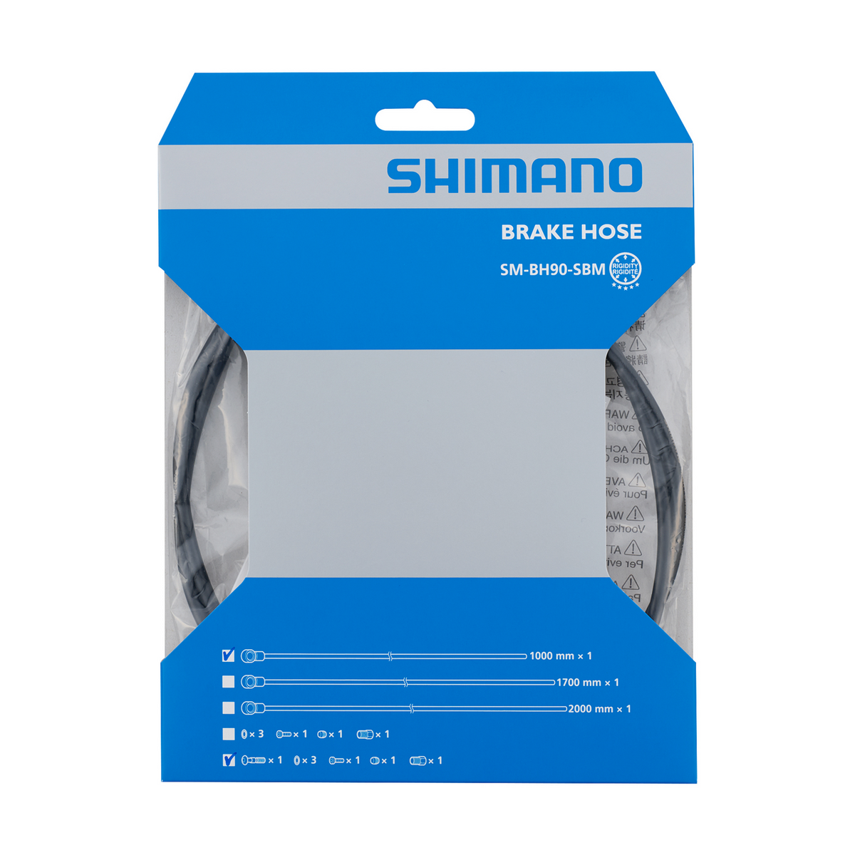 Shimano Slange til skivebrems SM-BH90-SBM Banjo 1000 mm Sort