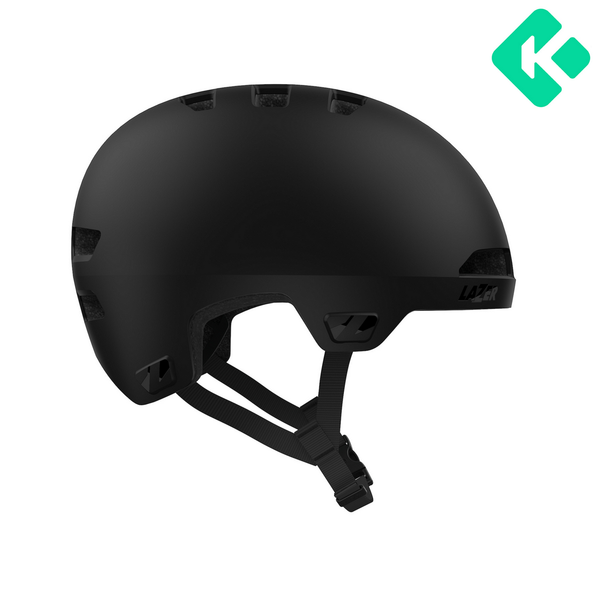 Lazer MazeJR KinetiCore Matte Black sykkelhjelm