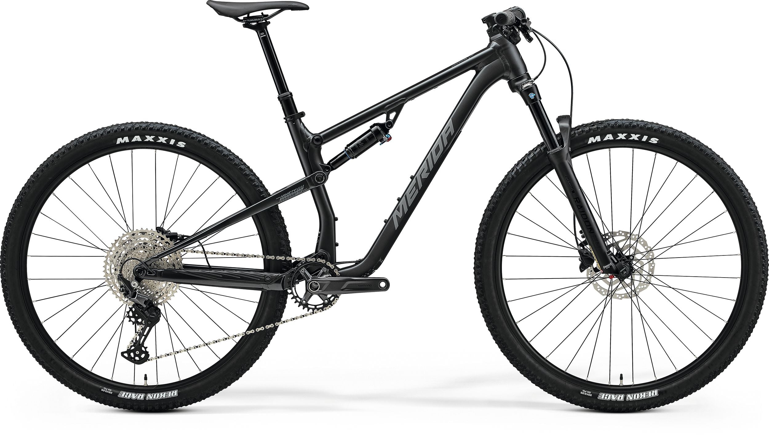 Merida Ninety-Six 400 — Silk Black/Dark Silver (2025)