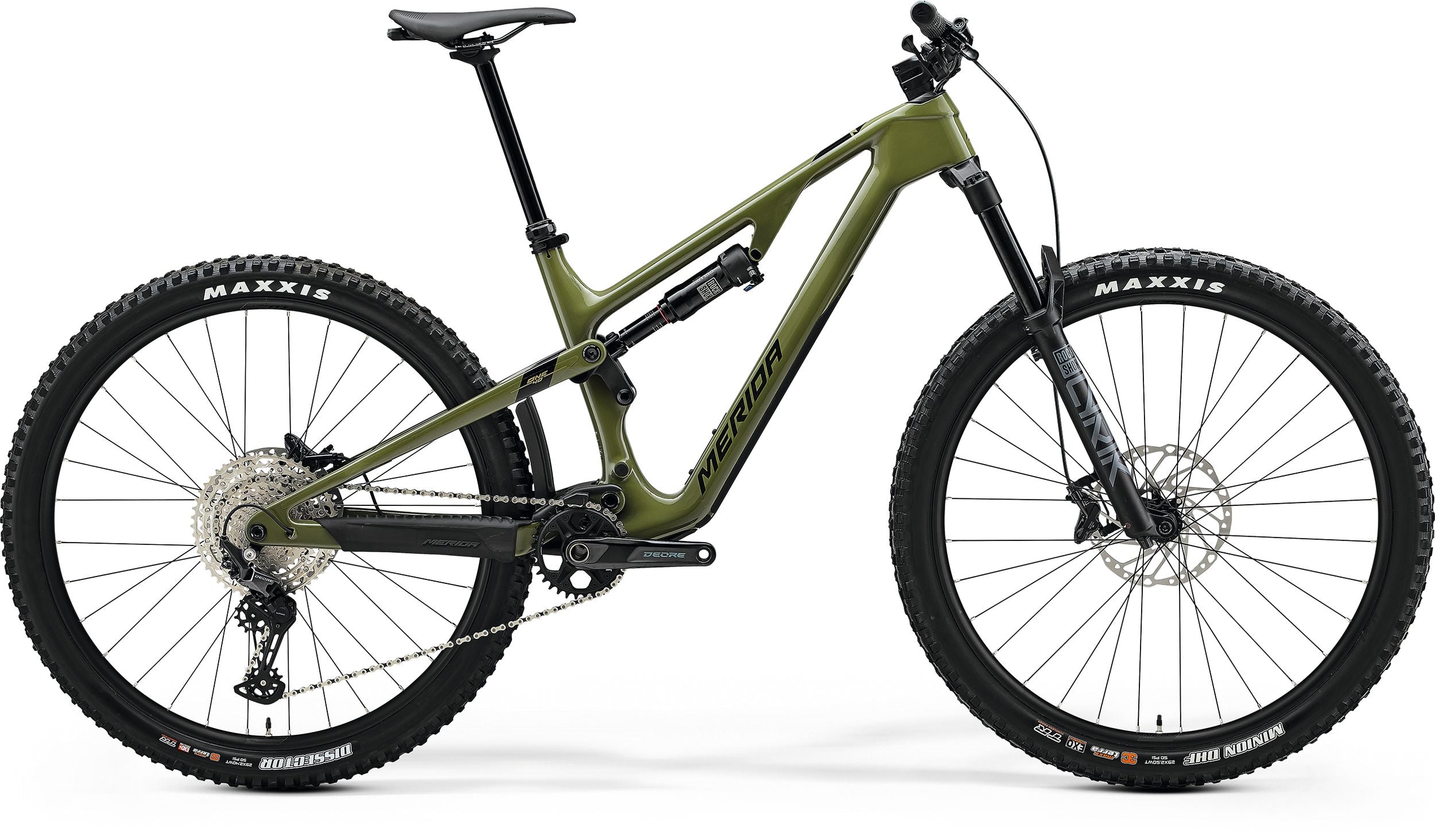 Merida One-Forty 6000 — Anaconda Green/Black (2025)