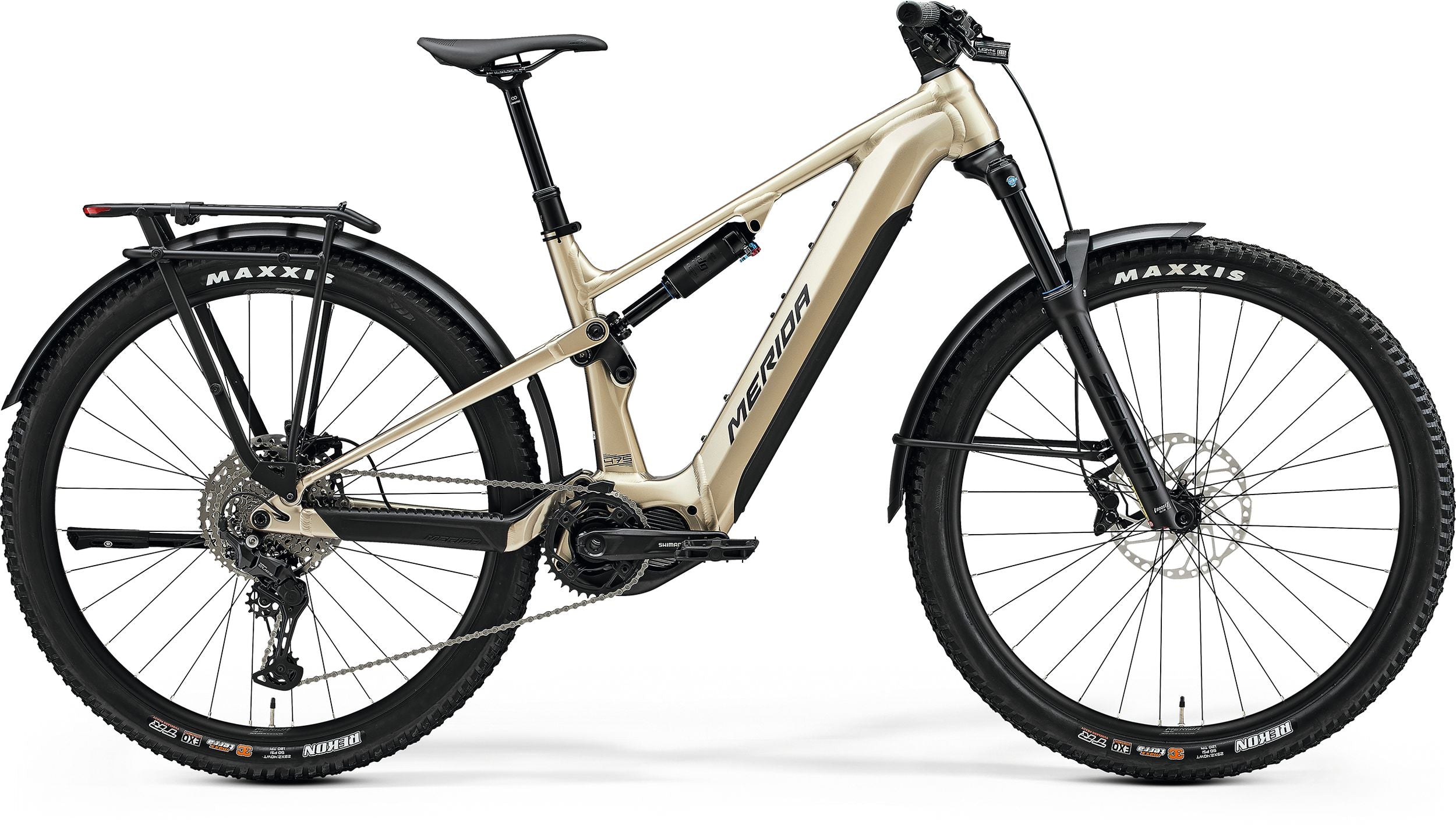 Merida eOne-Forty 475 EQ — High Cream/Black (2025)