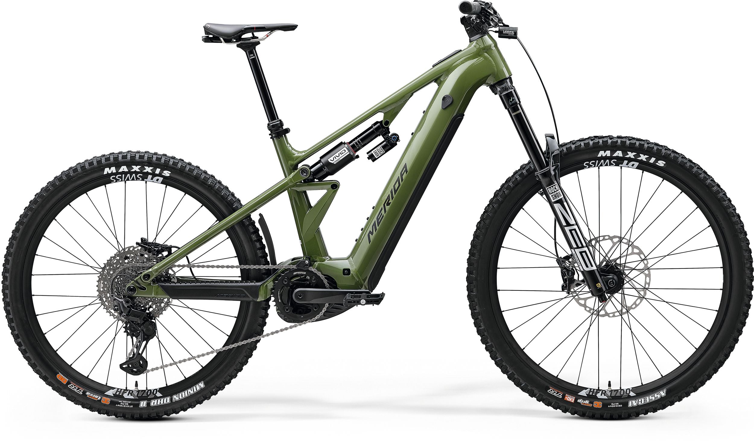 Merida eOne-Eighty 900 — Anaconda Green/Black (2025)