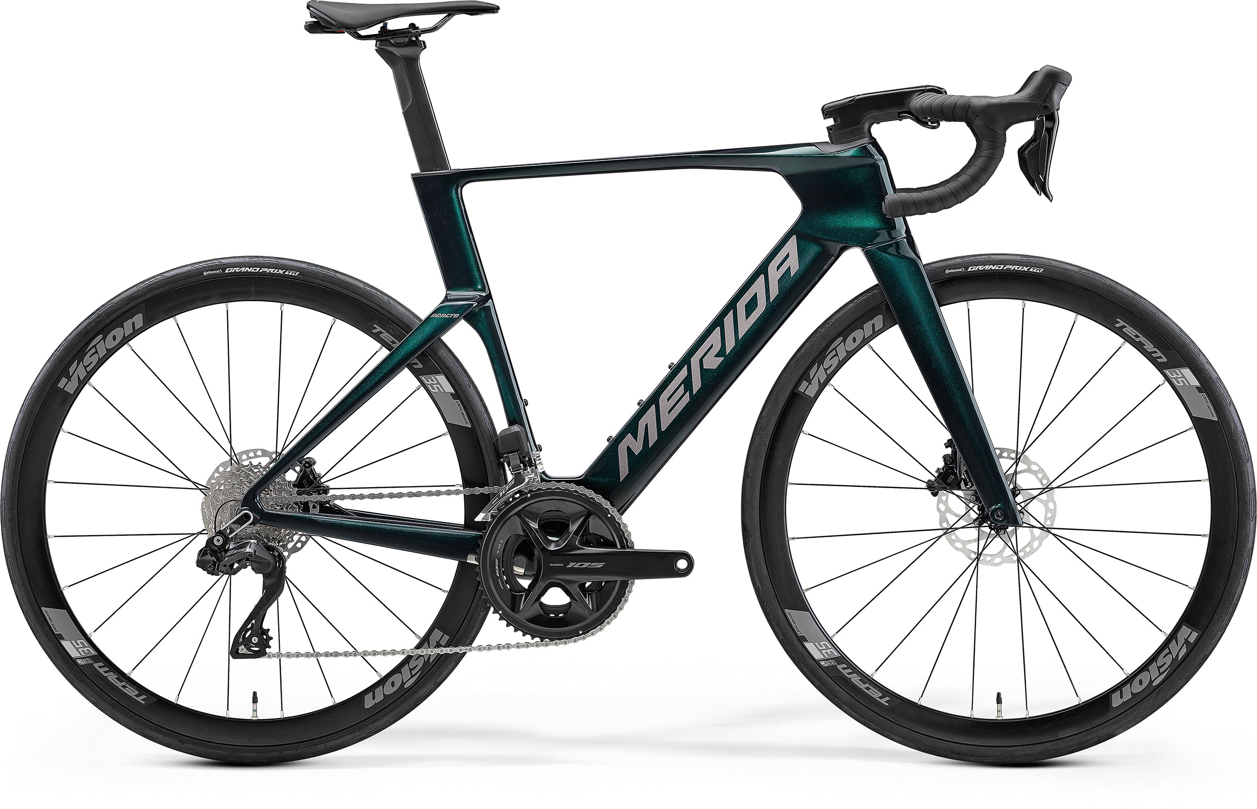 Merida Reacto 5000 — Halo Green/ Slate Grey (2027)