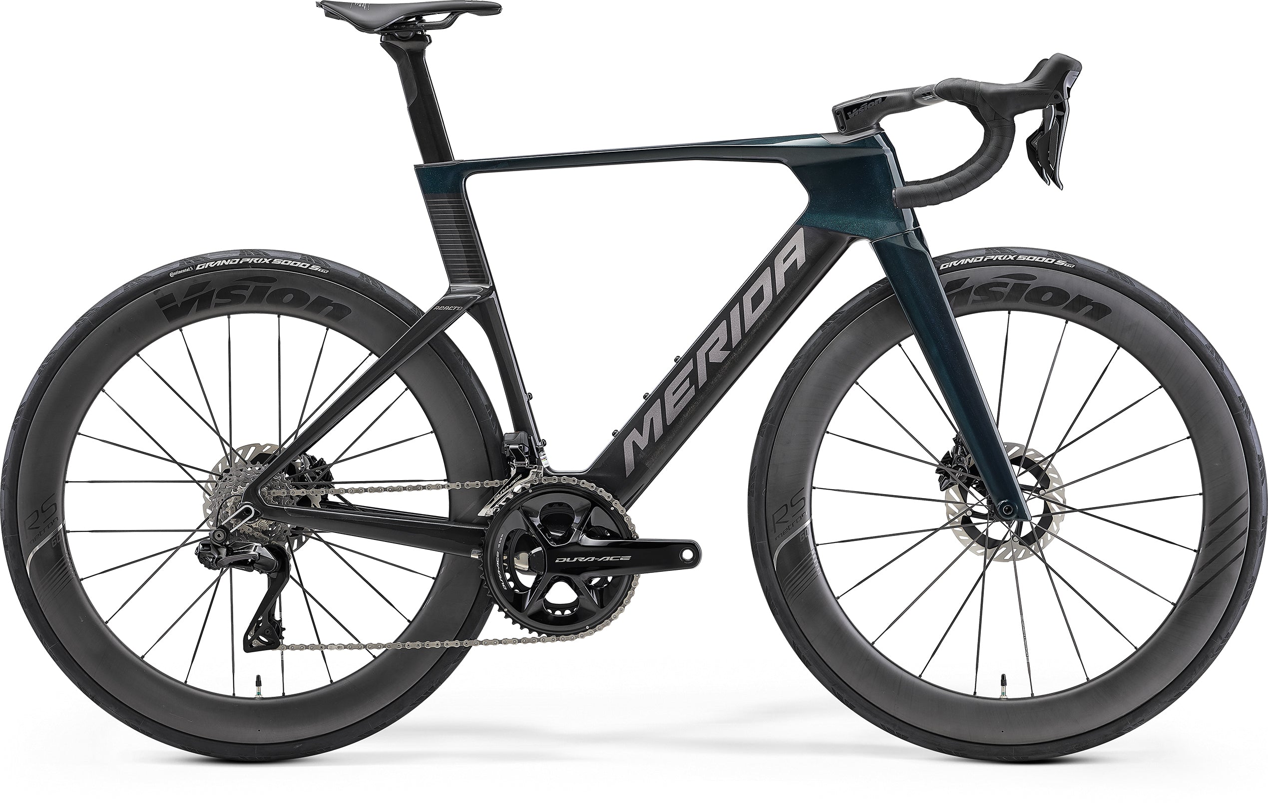 Merida Reacto Team — Halo Green/ DU/ Slate Grey (2027)