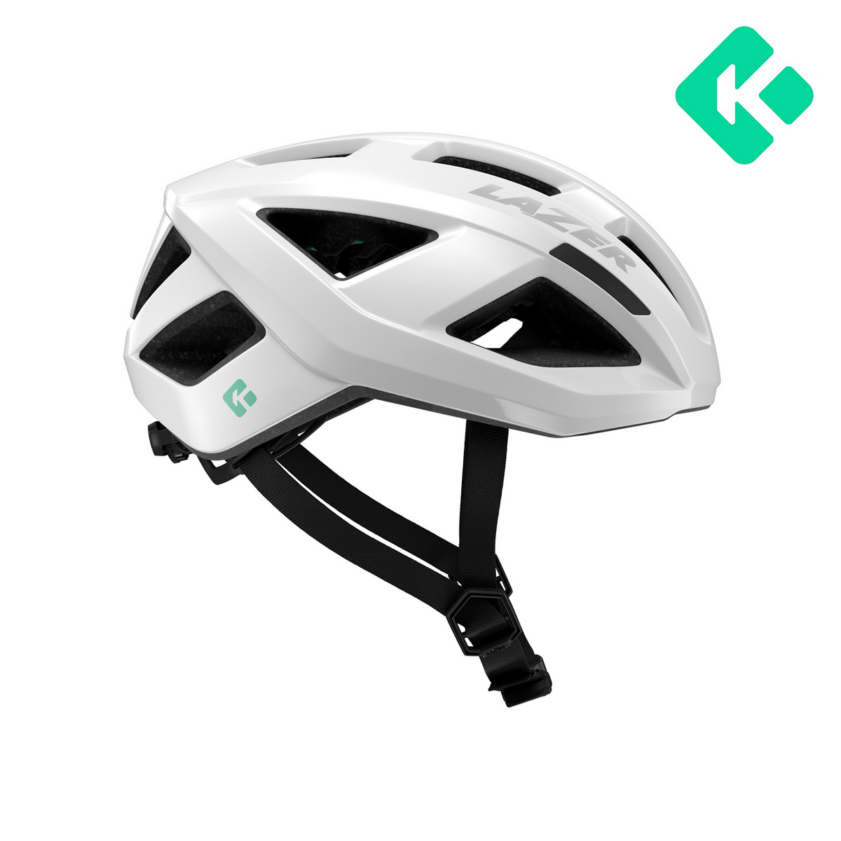 Lazer Tonic KinetiCore White M sykkelhjelm
