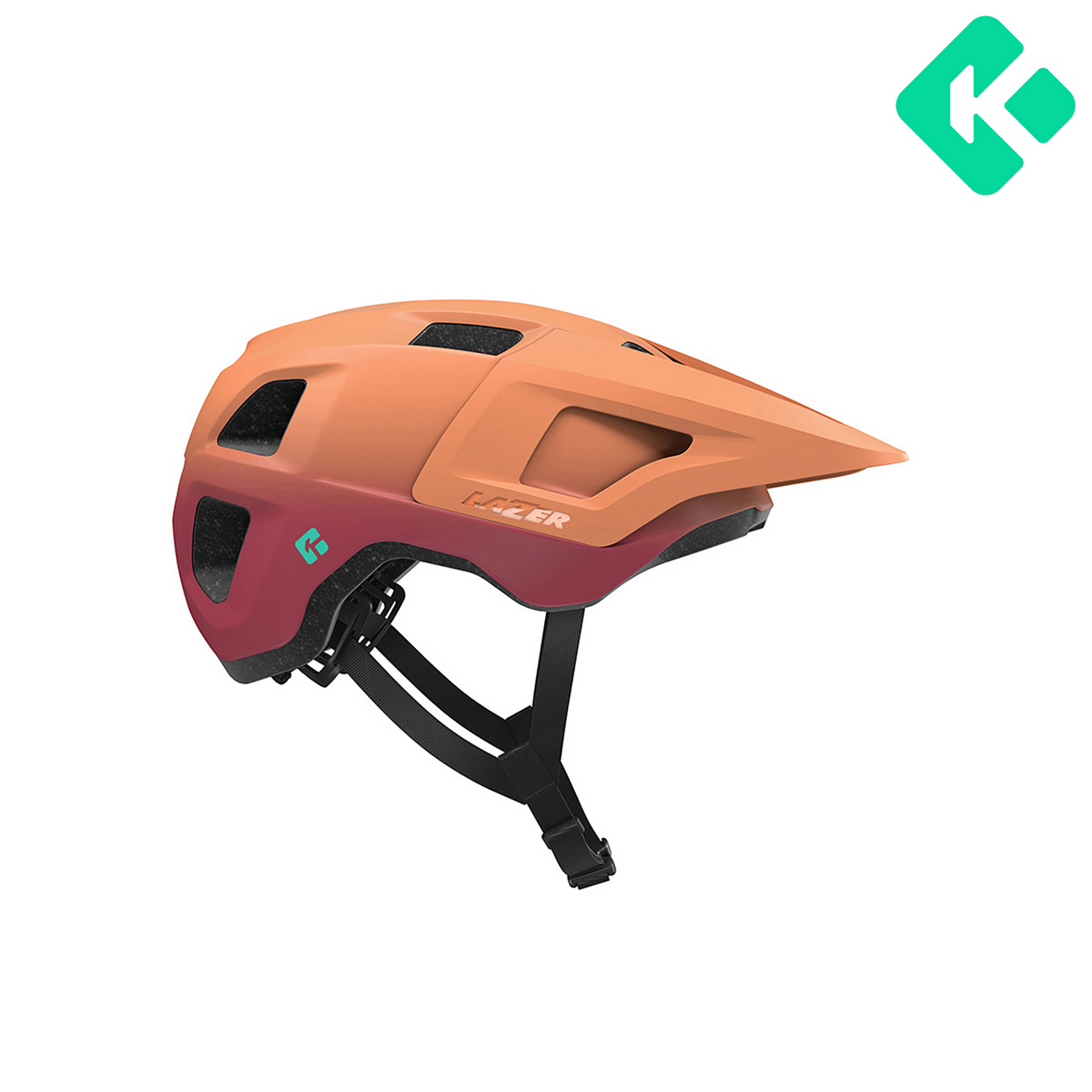 Lazer Finch KC CE Matte Sedona Red Uni sykkelhjelm