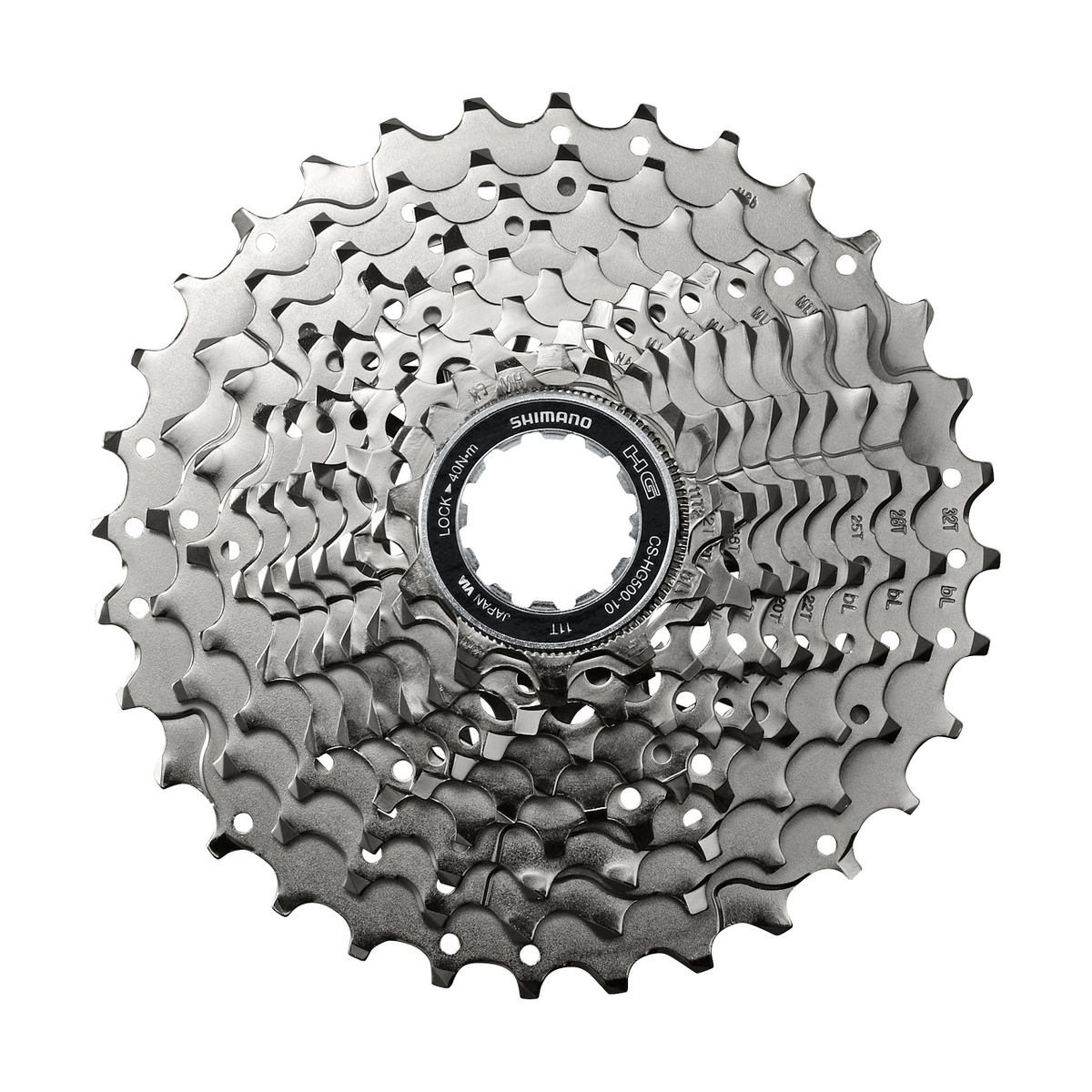 Shimano Kassettannhjul CS-HG500-10 10-delt 11-12-14-16-18-20-22-25-28-32T