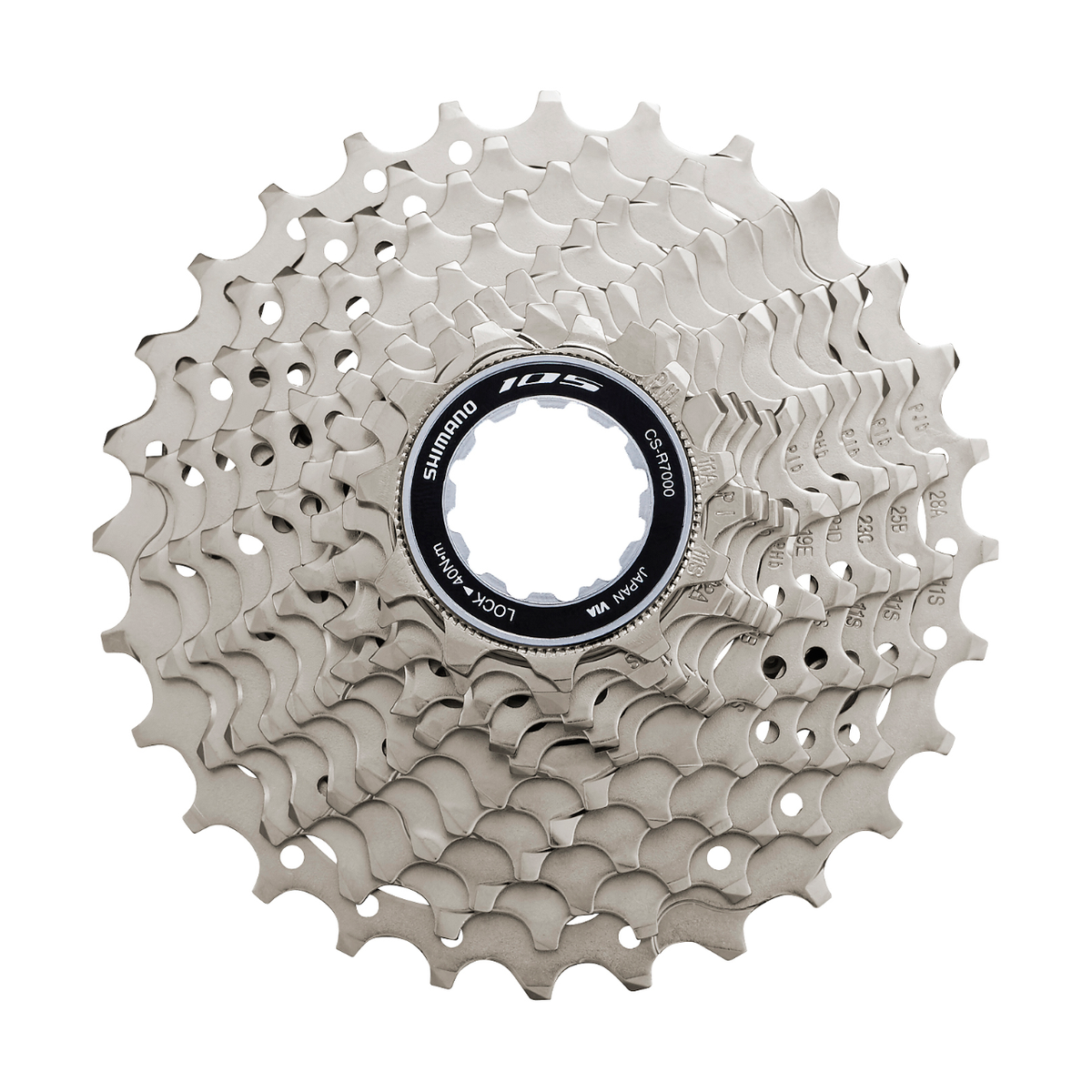 Shimano 105 Kassettannhjul CS-R7000 11-delt 11-12-13-14-15-17-19-21-23-25-28T