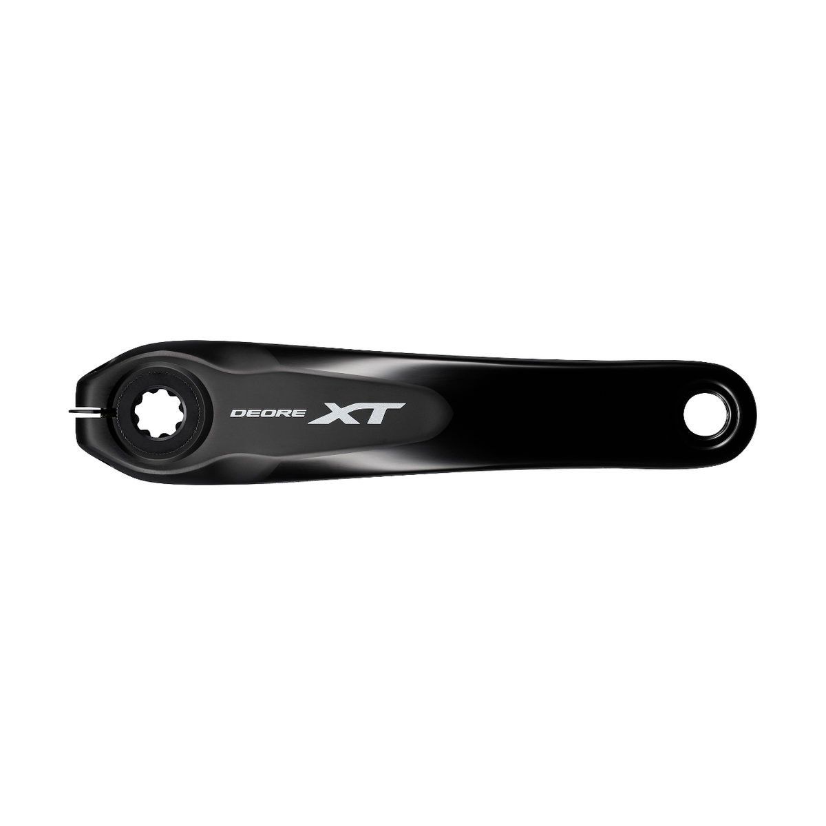 Shimano Deore XT Krankarm FC-M8050 24 mm aksel med riller hollowtech 165.0 mm Serie-farge (med M8100-seriens logo)