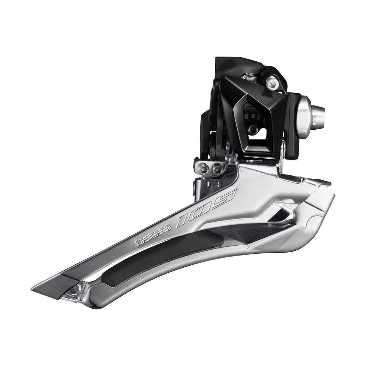 Shimano 105 Krankgir FD-R7000-F Dobbel med nedsving Påloddet Svart