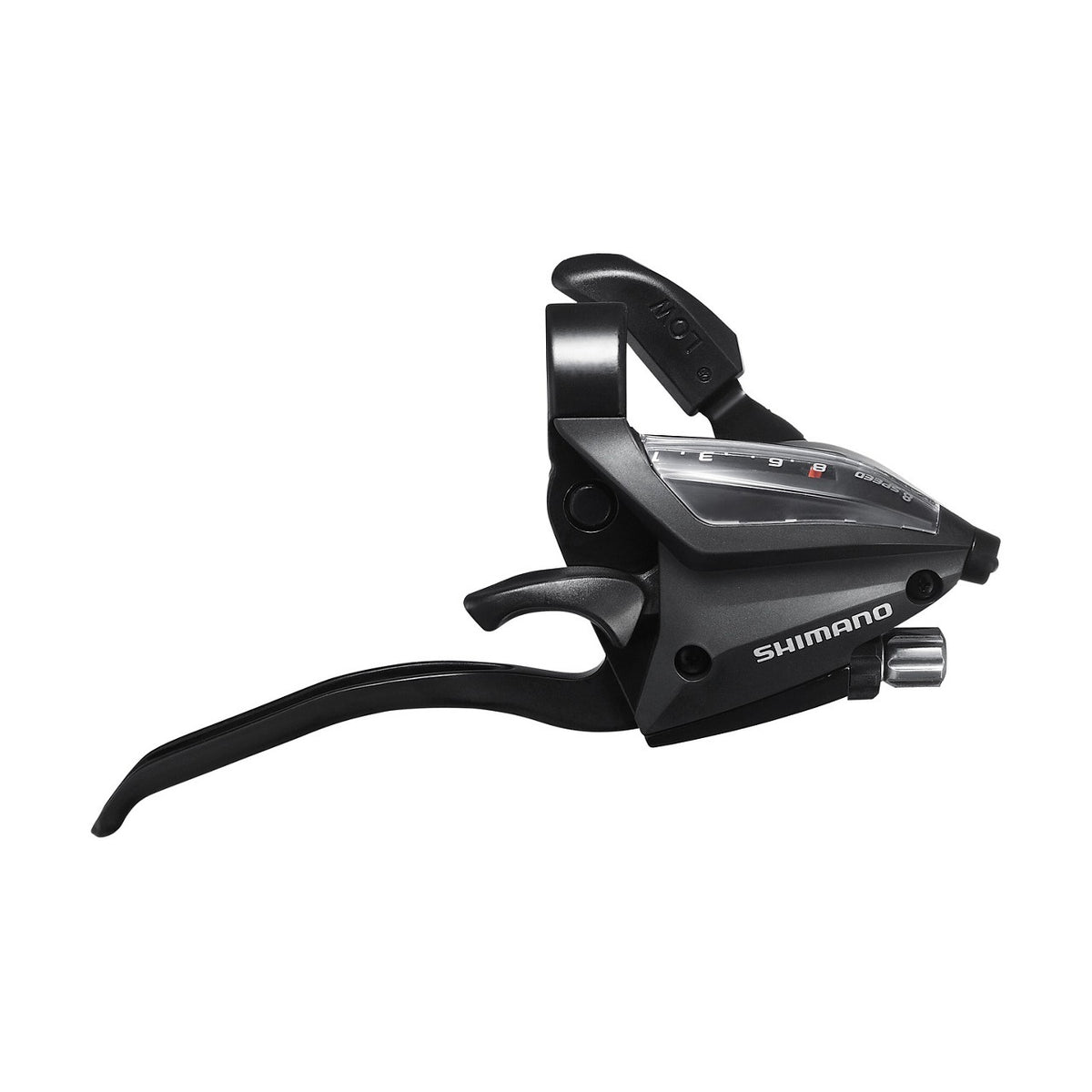 Shimano Gir/Bremsespak (for flatt styre) ST-EF500-8R4A 8-delt ez fire plus 2050 mm