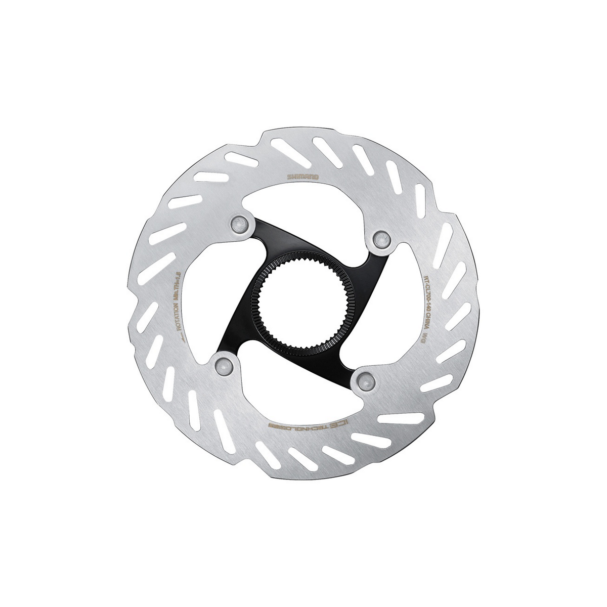 Shimano Skivebremsrotor RT-CL700 Center Lock ice technologies 140 mm