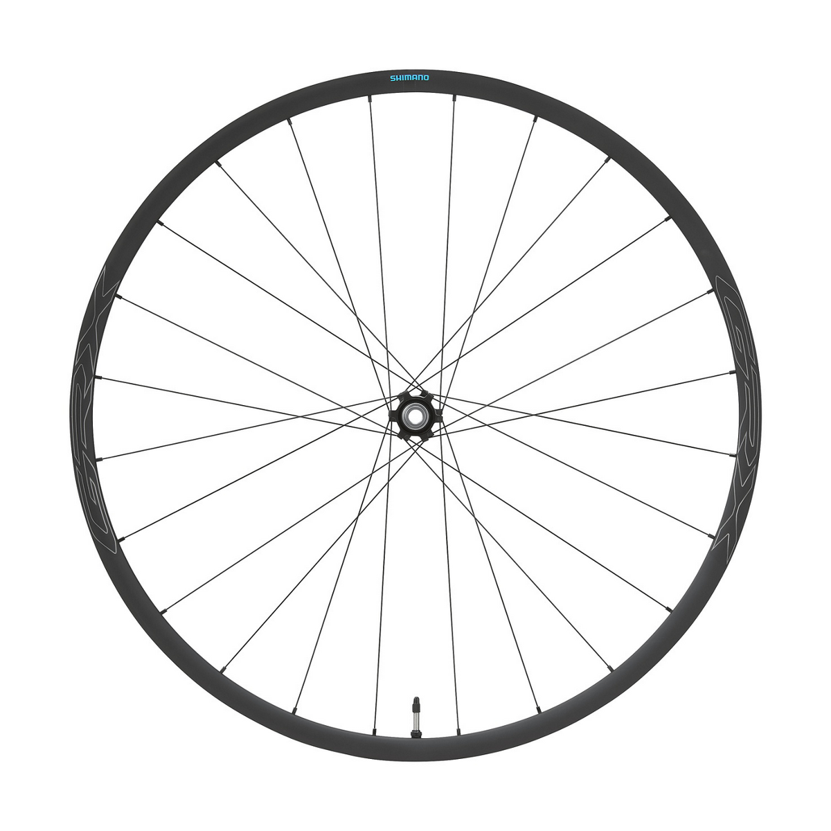 Shimano GRX Hjul WH-RX570-TL-F12-700C Center Lock-skivebrems Foran