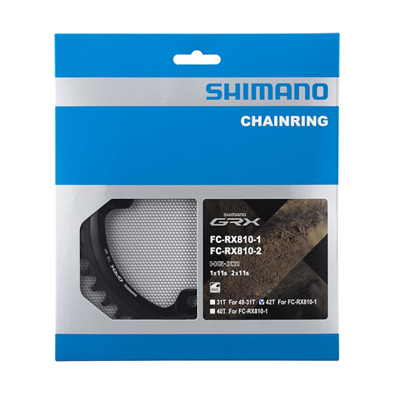 Shimano GRX Krankdrev 42T for FC-RX810-1