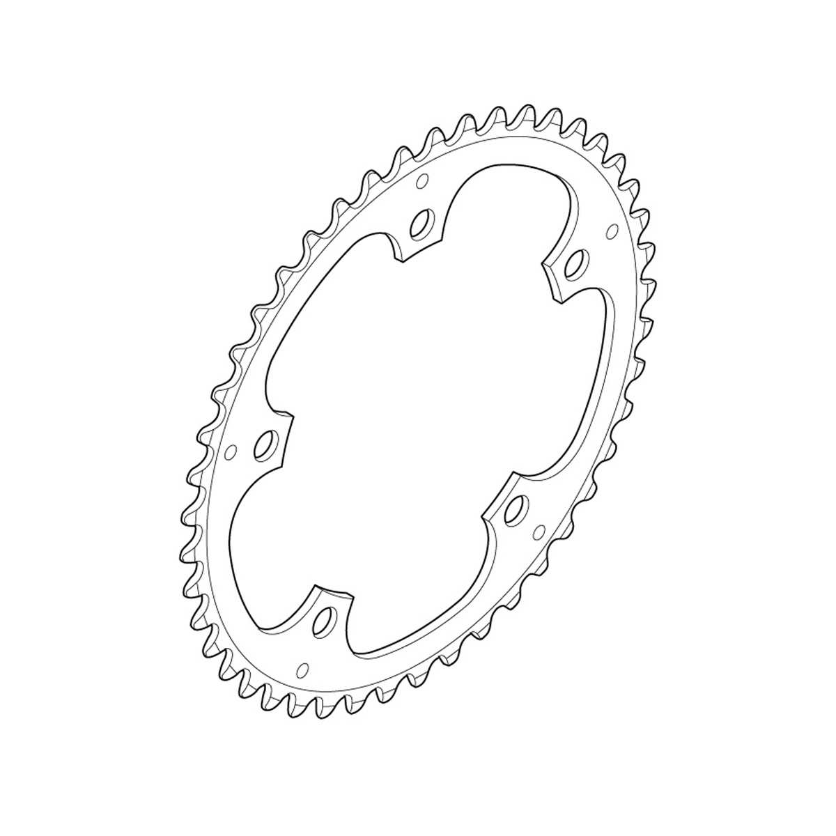 Shimano Alfine Krankdrev 45T for FC-S501/FC-S500 svart